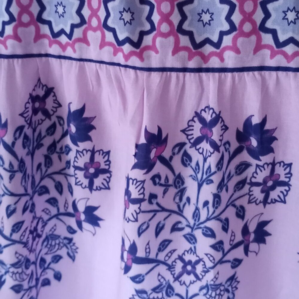 'Celina Moon' XL Maxi Dress Pinks/Purple/Blue NWOT - Picture 8 of 15